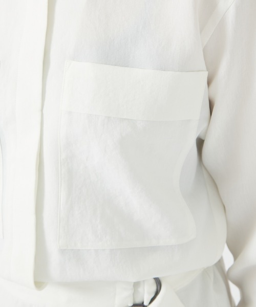 Rouge vif（ルージュヴィフ）の「オールインワン ジャンプスーツ（つなぎ/オールインワン・レディース・ホワイト/ネイビー・38/36）」の12枚目の写真