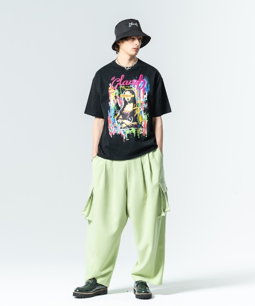 glamb（グラム）の「Splash Woman T-Shirt / スプラッシュウーマンＴシャツ（Tシャツ/カットソー・メンズ・ブラック/ホワイト・S/M/L）」の9枚目の写真
