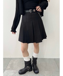 PHILLY | 《2点セット》ベルト付プリーツスカート(スカート)