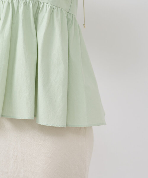 La boutique BonBon バルーンスリーブオフショルブラウス La boutique Bonbon ブラウス シャツ バルーンスリーブ