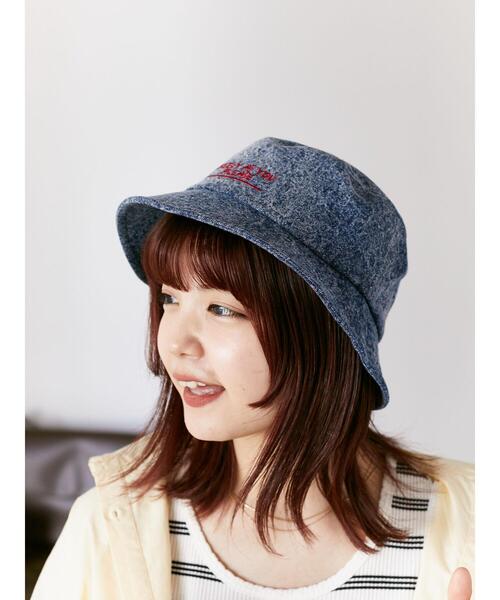 ehka sopo（エヘカソポ）の「デニム刺繍ハット（ハット・レディース・ブルー/グレー/グリーン・F）」の12枚目の写真