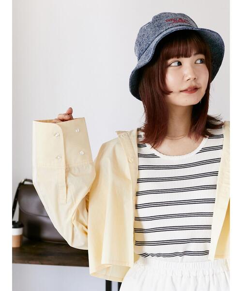 ehka sopo（エヘカソポ）の「デニム刺繍ハット（ハット・レディース・ブルー/グレー/グリーン・F）」の17枚目の写真