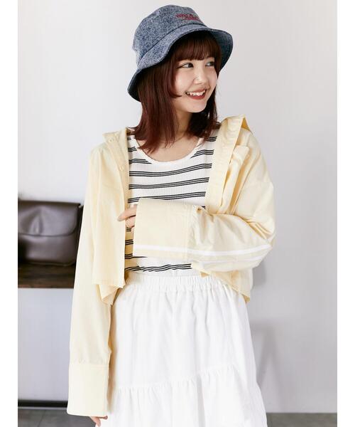 ehka sopo（エヘカソポ）の「デニム刺繍ハット（ハット・レディース・ブルー/グレー/グリーン・F）」の19枚目の写真