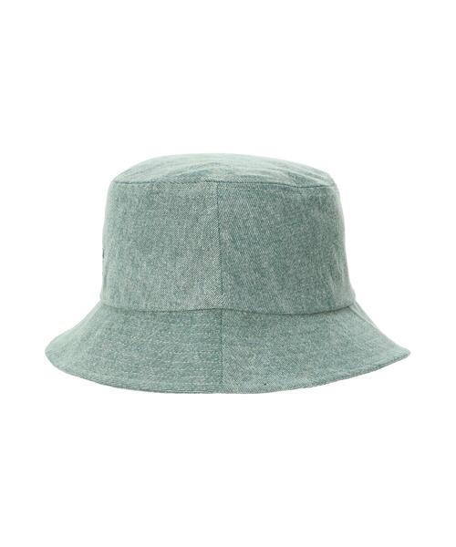 ehka sopo（エヘカソポ）の「デニム刺繍ハット（ハット・レディース・ブルー/グレー/グリーン・F）」の5枚目の写真