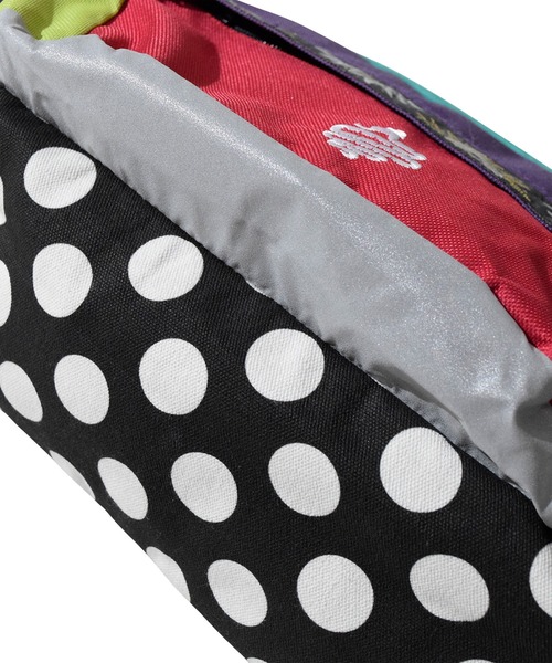 ALDIES（アールディーズ）の「Reflection Waist Bag / リフレクションウエストバッグ（ショルダーバッグ・メンズ・マルチ/ブラック・FREE）」の12枚目の写真