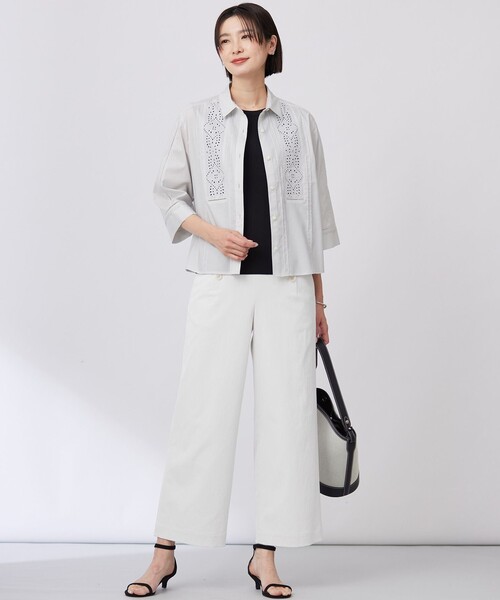 【WEB限定カラーあり・洗える】FINE SLEEVELESS ニット タンクトップ WEB限定カラーあり・洗える】FINE SLEEVELESS ニット タンク