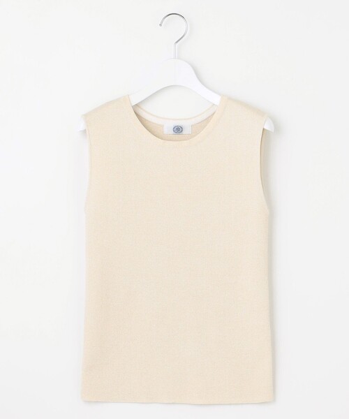 【WEB限定カラーあり・洗える】FINE SLEEVELESS ニット タンクトップ WEB限定カラーあり・洗える】FINE SLEEVELESS ニット タンク