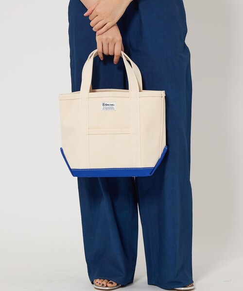 ORCIVAL(オーシバル)の「<ORCIVAL>TOTEBAG SMALL(トートバッグ・レディース・オフホワイト/ナチュラル/ライトグレー・FREE)」の1枚目の写真
