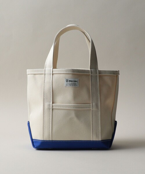 ORCIVAL(オーシバル)の「<ORCIVAL>TOTEBAG SMALL(トートバッグ・レディース・オフホワイト/ナチュラル/ライトグレー・FREE)」の5枚目の写真