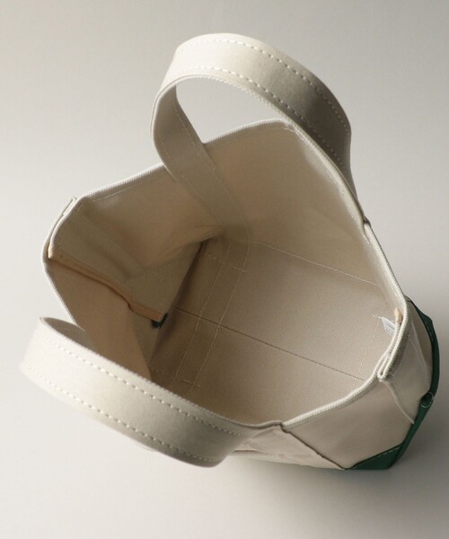 ORCIVAL(オーシバル)の「<ORCIVAL>TOTEBAG SMALL(トートバッグ・レディース・オフホワイト/ナチュラル/ライトグレー・FREE)」の11枚目の写真