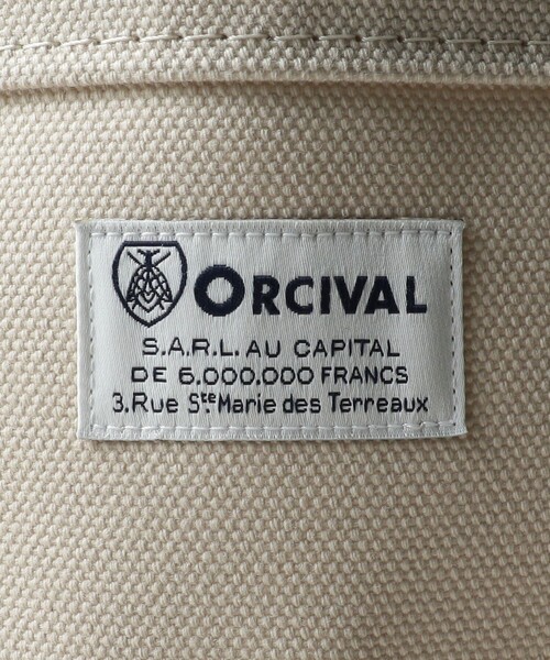 ORCIVAL(オーシバル)の「<ORCIVAL>TOTEBAG SMALL(トートバッグ・レディース・オフホワイト/ナチュラル/ライトグレー・FREE)」の13枚目の写真