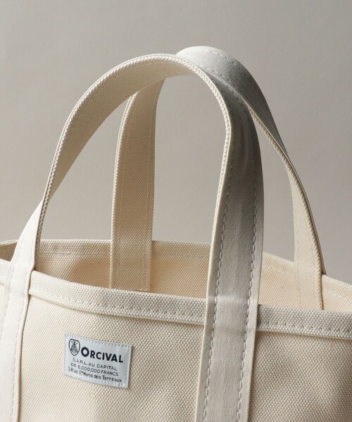 ORCIVAL(オーシバル)の「<ORCIVAL>TOTEBAG SMALL(トートバッグ・レディース・オフホワイト/ナチュラル/ライトグレー・FREE)」の22枚目の写真