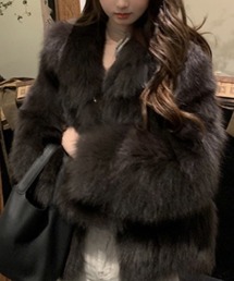 Mela（メラ）の「FAKE FUR COAT（その他アウター）」