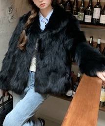 Mela（メラ）の「FAKE FUR COAT（その他アウター）」