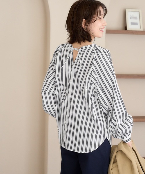 セール】【スタイリスト石上美津江さんコラボ】柄アソート3WAYシャツ