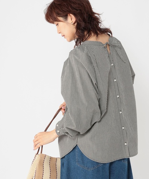 セール】【スタイリスト石上美津江さんコラボ】柄アソート3WAYシャツ