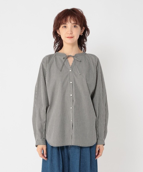 セール】【スタイリスト石上美津江さんコラボ】柄アソート3WAYシャツ