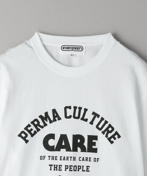 evergreen（エバーグリーン）の「＜evergreen＞ PERMA CULTURE Tシャツ（Tシャツ/カットソー・メンズ・ホワイト・L/M/S）」の4枚目の写真