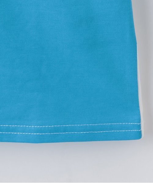 XLARGE KIDS（エクストララージキッズ）の「パネル柄半袖Tシャツ（Tシャツ/カットソー・キッズ・ブルー/オレンジ・100cm/140cm/110cm/130cm/80ｃｍ/90cm/120cm）」の7枚目の写真