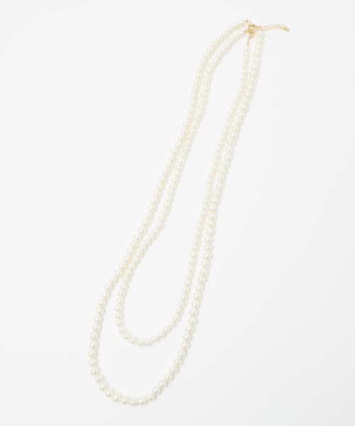 collex(コレックス)の「【dignif】【金属アレルギー対応】3WAY2連パールネックレス(ネックレス・レディース・ゴールド・フリー)」の8枚目の写真