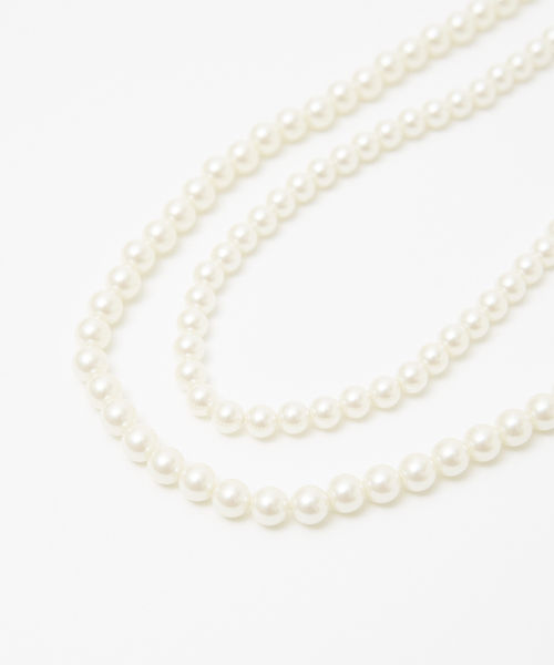 collex(コレックス)の「【dignif】【金属アレルギー対応】3WAY2連パールネックレス(ネックレス・レディース・ゴールド・フリー)」の5枚目の写真