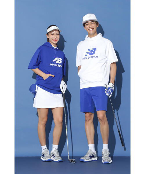 セール】【new balance golf】UV ハーフスリーブ スウェット