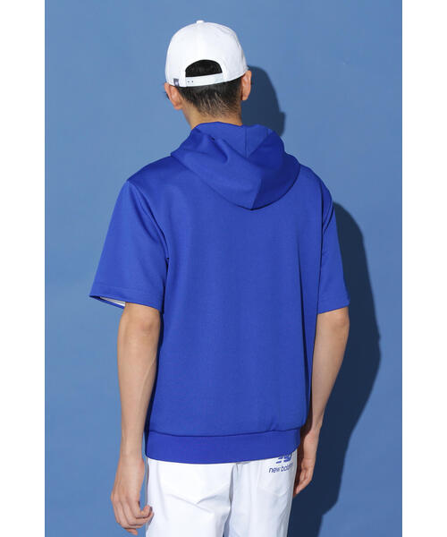 ニューバランス ゴルフ インレイ裏起毛 スウェット プルオーバー フーディー セール】【new balance golf】UV ハーフスリーブ スウェット