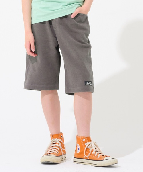 KRIFF MAYER Kid's Collection(クリフメイヤーキッズコレクション)の「涼綿サンシャインハーフパンツ(その他パンツ・キッズ・キャメル/レッド/チャコール/ネイビー・120/130/140/150/160/170)」の2枚目の写真