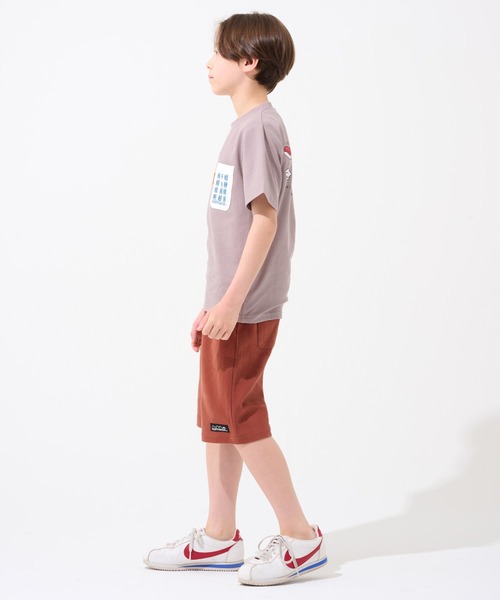 KRIFF MAYER Kid's Collection(クリフメイヤーキッズコレクション)の「涼綿サンシャインハーフパンツ(その他パンツ・キッズ・キャメル/レッド/チャコール/ネイビー・120/130/140/150/160/170)」の6枚目の写真
