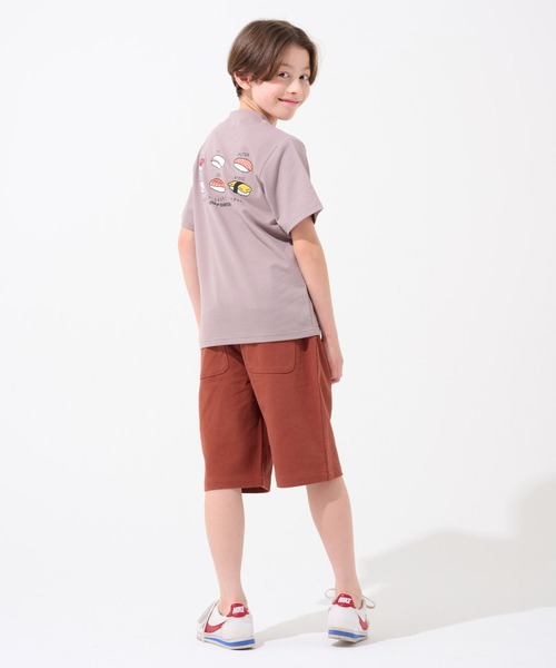 KRIFF MAYER Kid's Collection(クリフメイヤーキッズコレクション)の「涼綿サンシャインハーフパンツ(その他パンツ・キッズ・キャメル/レッド/チャコール/ネイビー・120/130/140/150/160/170)」の7枚目の写真