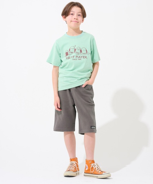 KRIFF MAYER Kid's Collection(クリフメイヤーキッズコレクション)の「涼綿サンシャインハーフパンツ(その他パンツ・キッズ・キャメル/レッド/チャコール/ネイビー・120/130/140/150/160/170)」の8枚目の写真