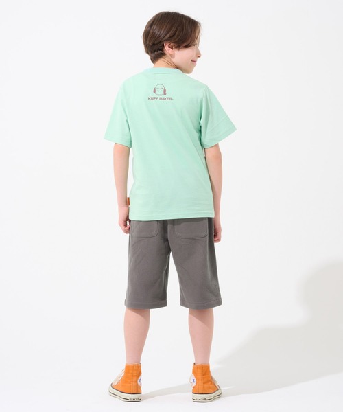 KRIFF MAYER Kid's Collection(クリフメイヤーキッズコレクション)の「涼綿サンシャインハーフパンツ(その他パンツ・キッズ・キャメル/レッド/チャコール/ネイビー・120/130/140/150/160/170)」の9枚目の写真