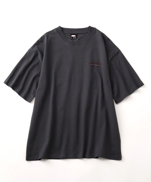 MARVEL(マーベル)の「【MARVEL/マーベル】ヴィンテージライクコミックアートTシャツ(Tシャツ/カットソー・メンズ・ブラック系その他/スミクロ/ホワイト系その他/アイボリー・LL/M/L)」の11枚目の写真