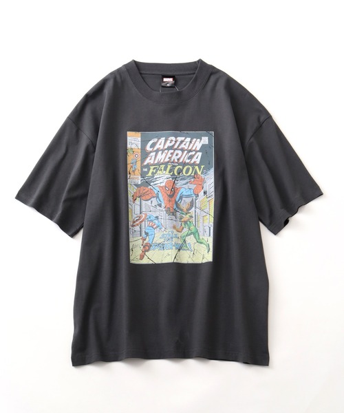 MARVEL(マーベル)の「【MARVEL/マーベル】ヴィンテージライクコミックアートTシャツ(Tシャツ/カットソー・メンズ・ブラック系その他/スミクロ/ホワイト系その他/アイボリー・LL/M/L)」の17枚目の写真
