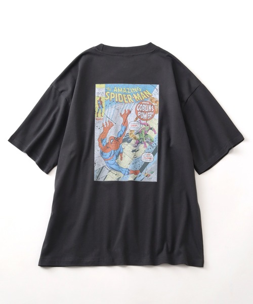 MARVEL(マーベル)の「【MARVEL/マーベル】ヴィンテージライクコミックアートTシャツ(Tシャツ/カットソー・メンズ・ブラック系その他/スミクロ/ホワイト系その他/アイボリー・LL/M/L)」の16枚目の写真