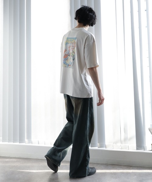 MARVEL(マーベル)の「【MARVEL/マーベル】ヴィンテージライクコミックアートTシャツ(Tシャツ/カットソー・メンズ・ブラック系その他/スミクロ/ホワイト系その他/アイボリー・LL/M/L)」の22枚目の写真