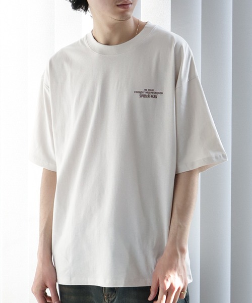 MARVEL(マーベル)の「【MARVEL/マーベル】ヴィンテージライクコミックアートTシャツ(Tシャツ/カットソー・メンズ・ブラック系その他/スミクロ/ホワイト系その他/アイボリー・LL/M/L)」の19枚目の写真