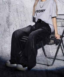 EFFECTION（エフェクション）の「EFFECTION    vintage wash wide balloon buggy curve denim pants〈ヴィンテージウォッシュ加工 ワイド バルーン バギー カーブ デニム パンツ〉（デニムパンツ）」