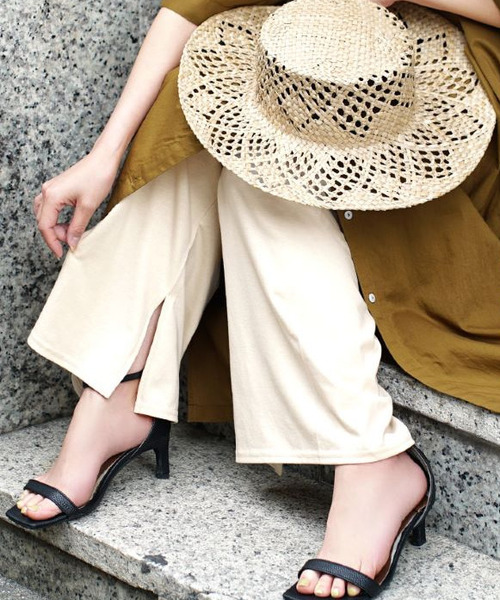 zootie(ズーティー)の「【重ねるだけでコーデが華やぐ。】 URBAN PLUS レイヤード専用 ペチパンツ(その他パンツ・レディース・ライトベージュ/ブラック/ライトブルー/オフホワイト/グレイッシュブルー/チャコール/ネイビー・フリー)」の15枚目の写真