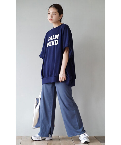 zootie(ズーティー)の「【重ねるだけでコーデが華やぐ。】 URBAN PLUS レイヤード専用 ペチパンツ(その他パンツ・レディース・ライトベージュ/ブラック/ライトブルー/オフホワイト/グレイッシュブルー/チャコール/ネイビー・フリー)」の17枚目の写真