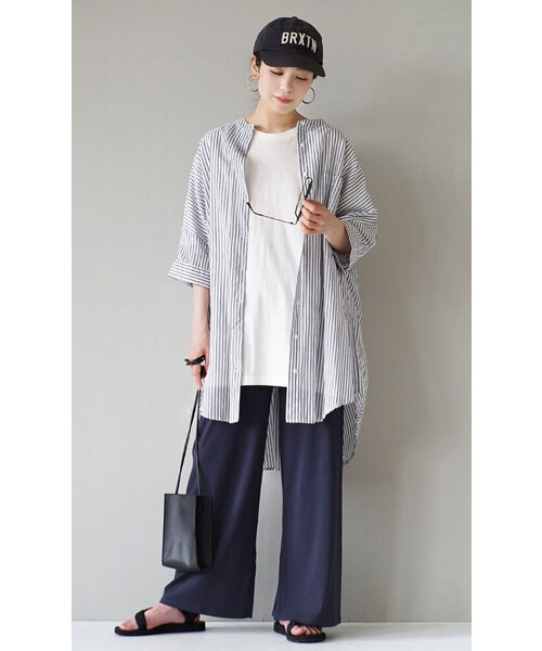 zootie(ズーティー)の「【重ねるだけでコーデが華やぐ。】 URBAN PLUS レイヤード専用 ペチパンツ(その他パンツ・レディース・ライトベージュ/ブラック/ライトブルー/オフホワイト/グレイッシュブルー/チャコール/ネイビー・フリー)」の18枚目の写真
