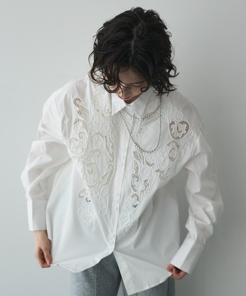 jancidium SUZIE SHIRT ブラウス シャツ Fサイズ jancidium SUZIE BLOUSE