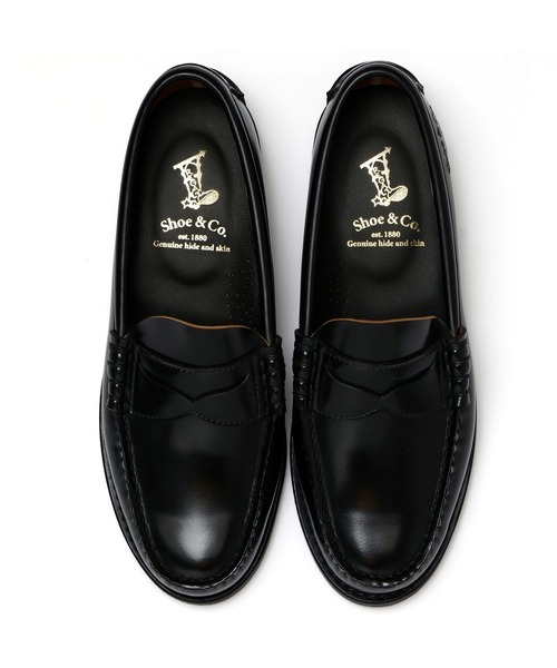 REGAL Shoe & Co.（リーガル シューアンドカンパニー）の「リーガル シューアンドカンパニー メンズ 836S ローファー（ローファー・メンズ・ブラック×ホワイト/ブラック・24/27/26.5/26/25.5/25/24.5/23.5）」の9枚目の写真