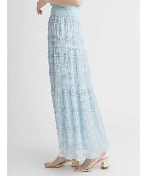 ギャザーシフォンセットアップ(デイリーワンピース)｜DRESS