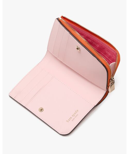 ケイトスペード アヴァ カラーブロックド ジップ バイフォールド ウォレット アヴァ カラーブロックド ジップ バイフォールド ウォレット | 二