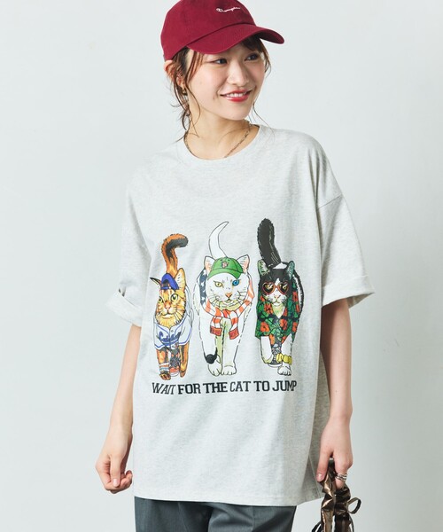 【新品未使用】FEELCYCLE 13周年CAT Tシャツ Sサイズ 白 m94287724074_1.jpg?1755869750