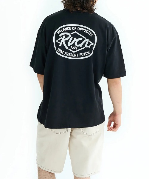 RVCA（ルーカ）の「RVCA メンズ RANCH SEA SS Tシャツ 【2025年夏モデル】/ルーカバックプリント半袖ロゴTシャツ（Tシャツ/カットソー・メンズ・スミクロ/ホワイト/オリーブ/ライトブルー/ブラック・MEDIUM/LARGE/SMALL/X-LARGE）」の13枚目の写真