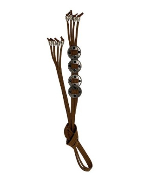 anyonemore（エニワンモア）の「ベルト付きメッシュニット+パット付きキャミソールセット（ニット/セーター・レディース・ベージュ/ブラック・FREE）」の17枚目の写真