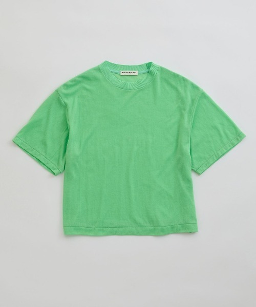 THE SHINZONE(ザ シンゾーン)の「SHEER GAUZE HALF SLEEVE TEE シアー ガーゼ ハーフ スリーブ Tシャツ(Tシャツ/カットソー・レディース・キナリ/グリーン/ブラック・FREE)」の22枚目の写真