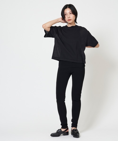 シンゾーンshinzone シアーガーゼハーフスリーブTEE Shinzone｜シアー ガーゼ ハーフスリーブTシャツ SHEER GAUZE